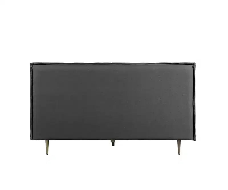 Acme Furniture King Metis Bed Grain Leather Gray