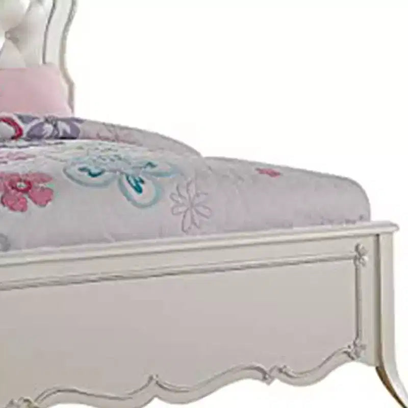 Edalene 87" Full Bed and Pearl White - Acme Furniture
