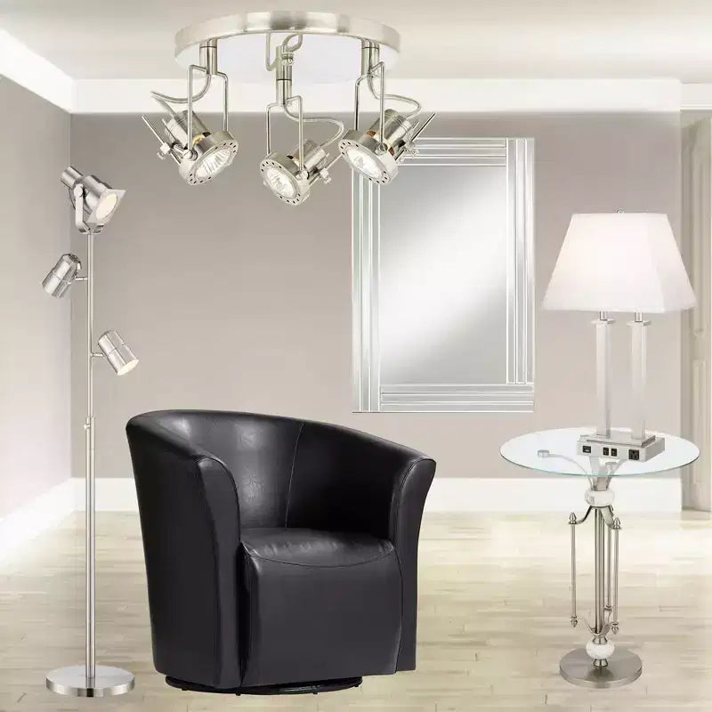 Possini Euro Design Sofija Rectangular Vanity Wall Mirror Modern Mirrored Glass Layered Frame 23 1/2 Wide for Bathroom Bedroom Living Room Entryway