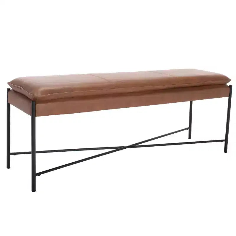 Kara Cushioned X Bench - BCH6402 - Safavieh