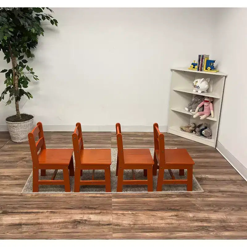 5pc Kids' Rectangle Table and Chair Set - Gift Mark