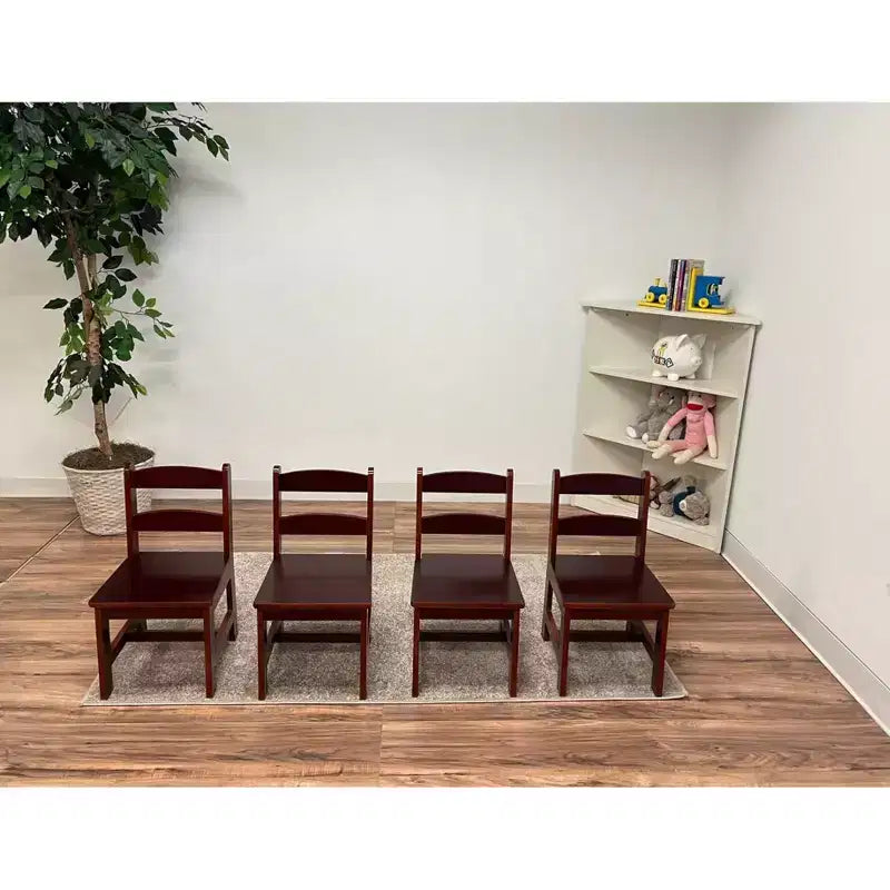 5pc Kids' Rectangle Table and Chair Set - Gift Mark