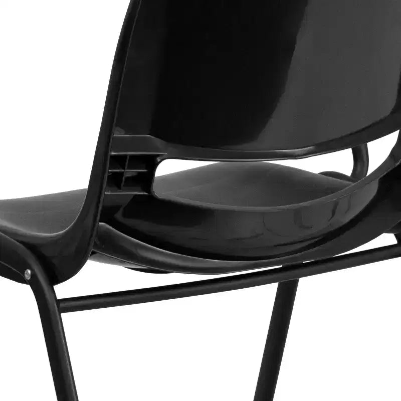 Flash Furniture Ergonomic Shell Chair with Right Handed Flip-Up Tablet Arm