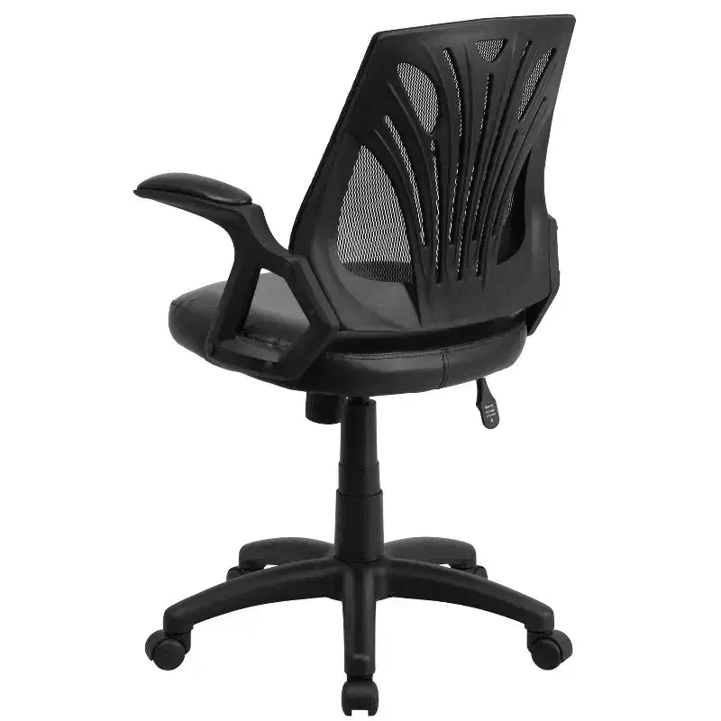 Flash Furniture Mid-Back Designer Mesh Swivel Task Office Chair with Open Arms
