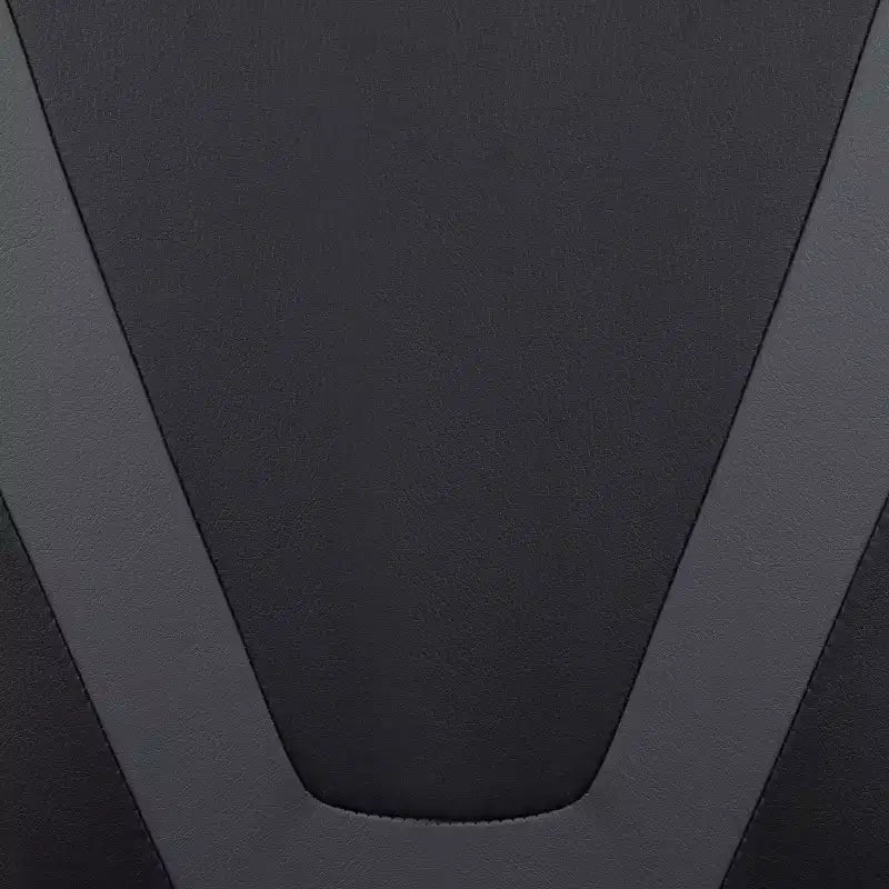 Sedia da gaming ergonomica da corsa Emma e Oliver con schienale completamente reclinabile in similpelle rossa