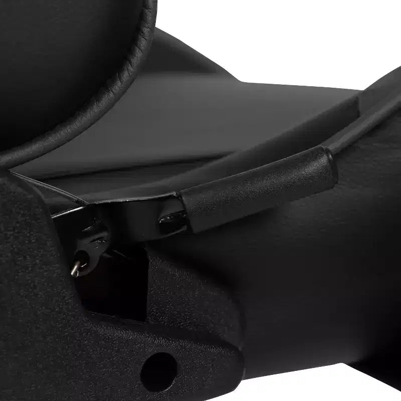 Sedia da gaming ergonomica da corsa Emma e Oliver con schienale completamente reclinabile in similpelle rossa