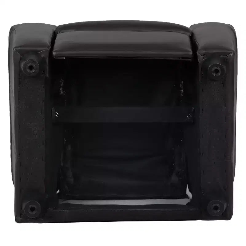 Emma and Oliver Contemporary Kids Recliner with Cup Holder and Headrest