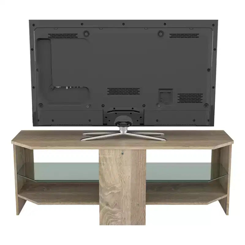 Glass Shelf with TV Stand for TV up to 55 - AVF