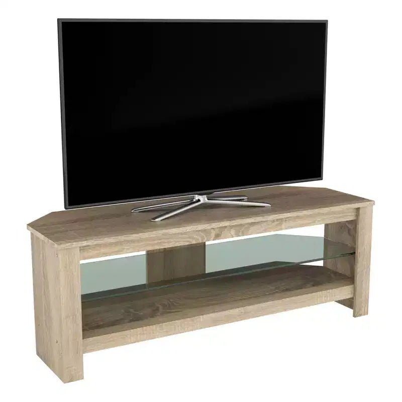 Glass Shelf with TV Stand for TV up to 55 - AVF