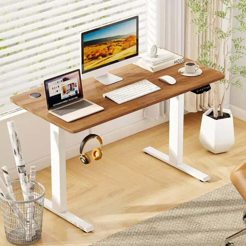 Costway Electric Adjustable Standing up Desk Dual Motor w/ Controller