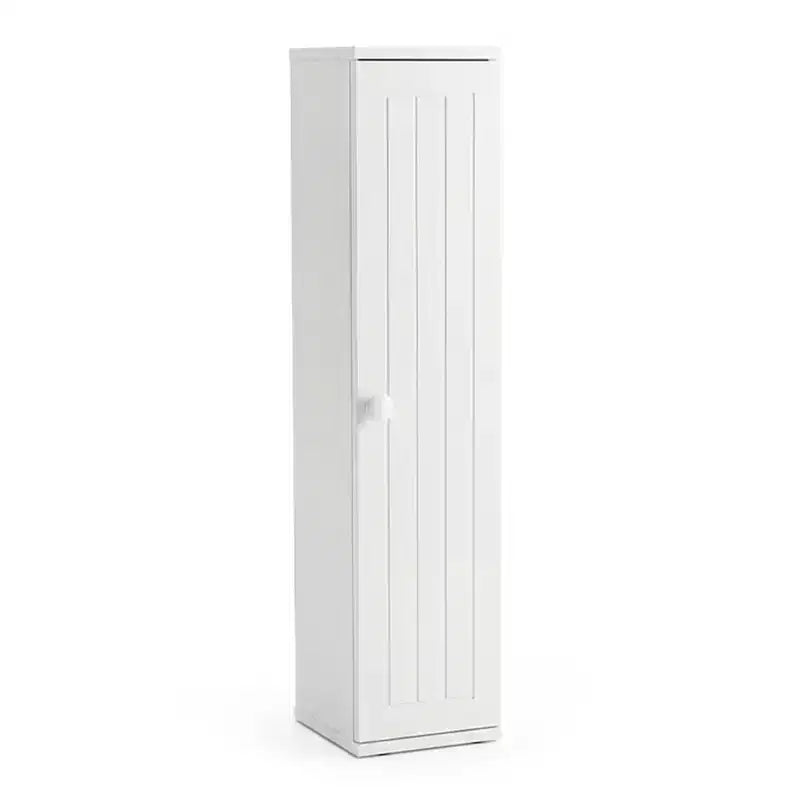 Costway Toilet Tissue Storage Tower Bathroom Storage Floor Cabinet w/ 4 Shelves