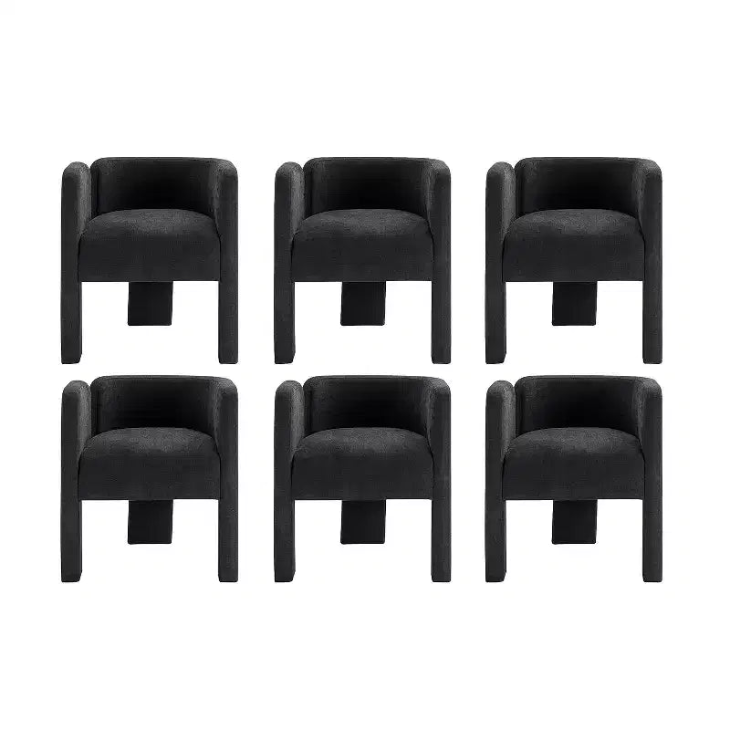 Elias Dining Chair with Three-legged Design Set of 6 ART OF LIVING DESIGNS