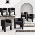 Elias Dining Chair with Three-legged Design Set of 6 ART OF LIVING DESIGNS