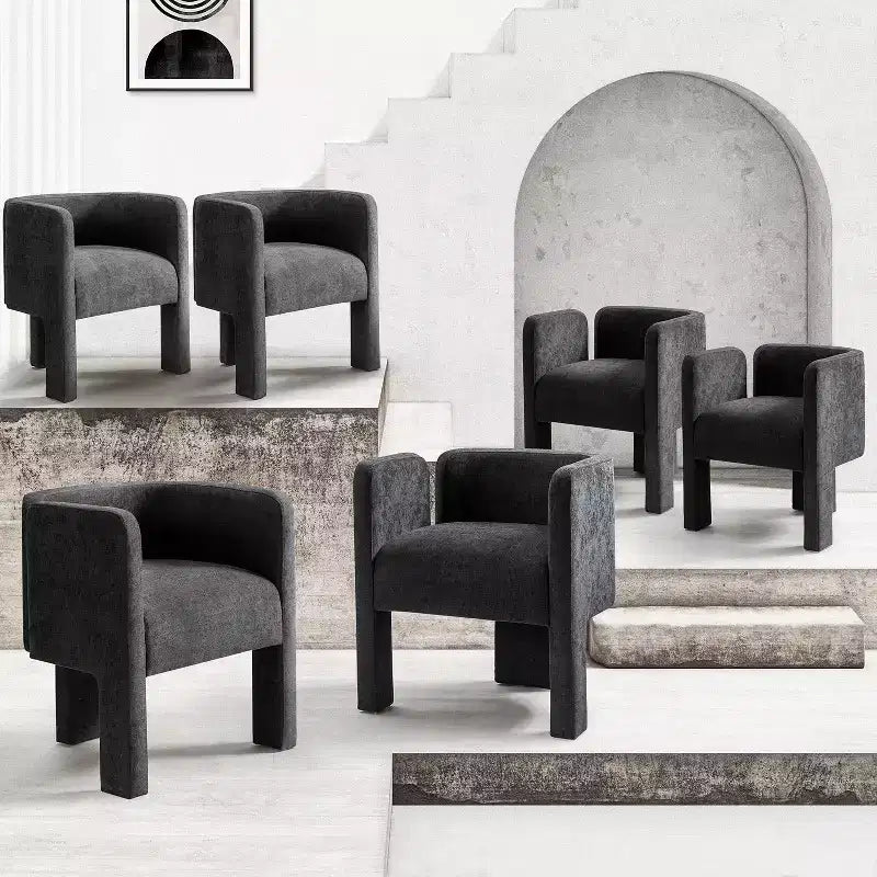Elias Dining Chair with Three-legged Design Set of 6 ART OF LIVING DESIGNS