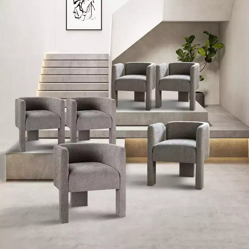 Elias Dining Chair with Three-legged Design Set of 6 ART OF LIVING DESIGNS
