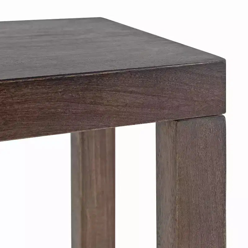 Kate and Laurel Elyria Wood Side Table