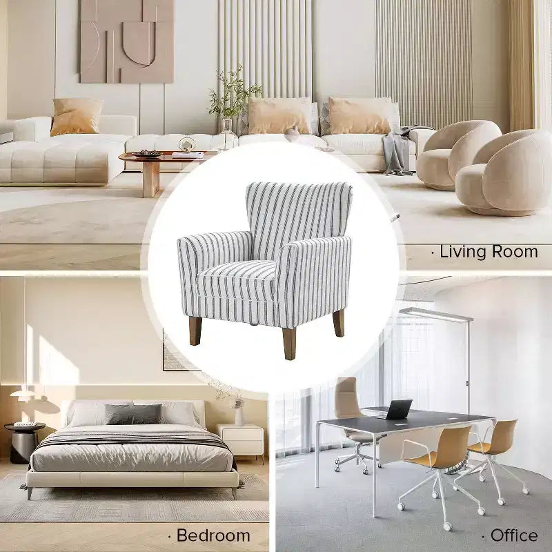 Set of 2 Rachel Armchair with Special Arms| ART OF LIVING DESIGNS