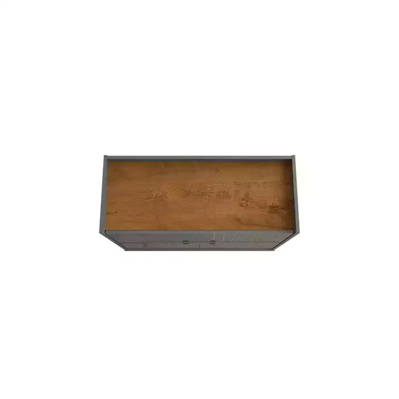 45.5 Bogart Mid-Century Modern 4 Shelf Accent Cabinet - Manhattan Comfort