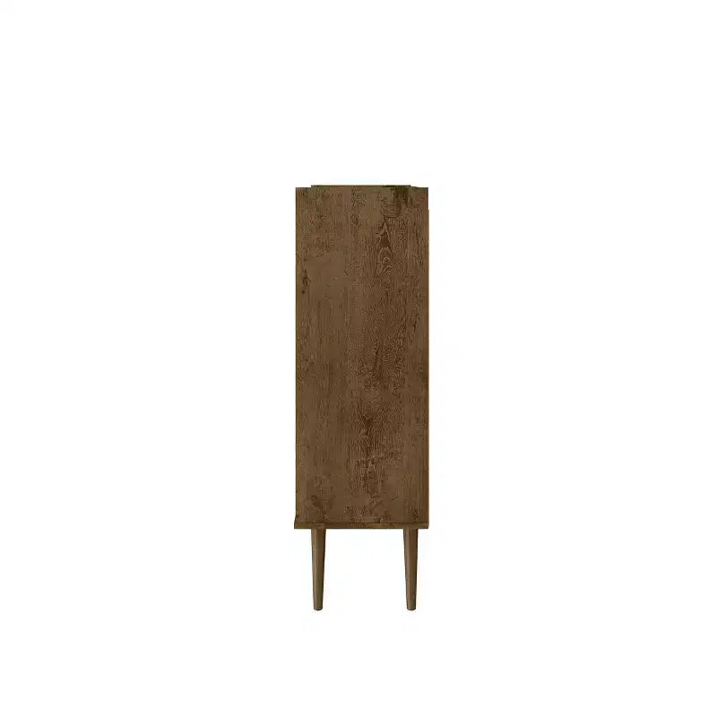 45.5 Bogart Mid-Century Modern 4 Shelf Accent Cabinet - Manhattan Comfort