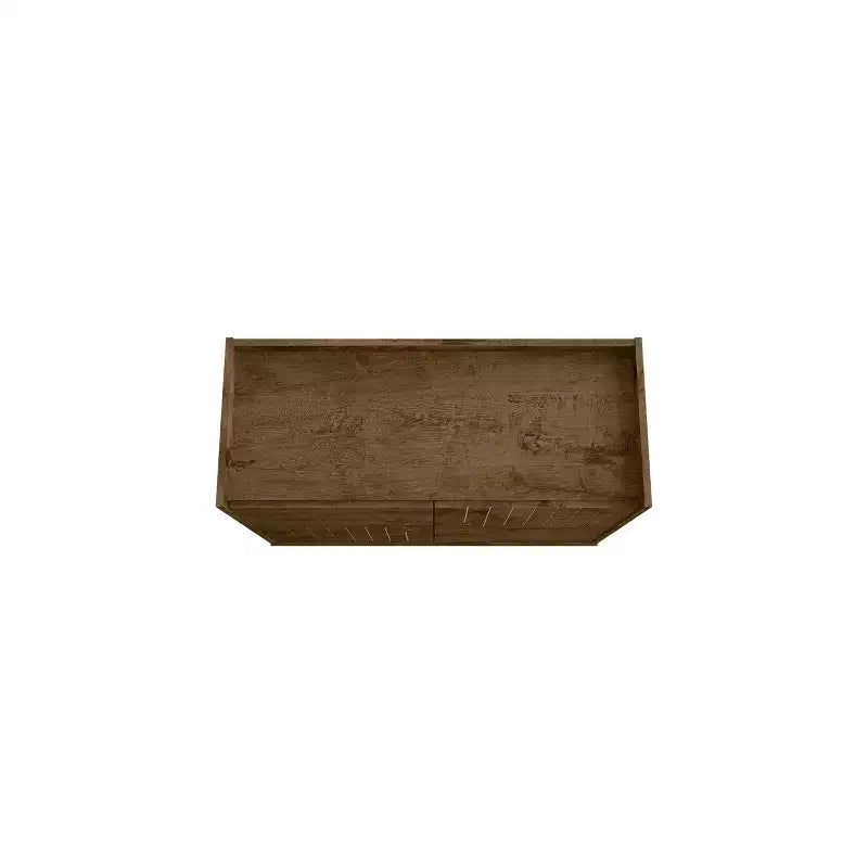 45.5 Bogart Mid-Century Modern 4 Shelf Accent Cabinet - Manhattan Comfort