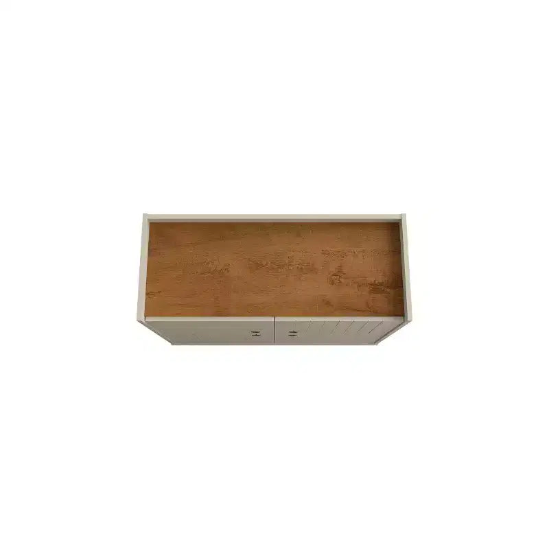 45.5 Bogart Mid-Century Modern 4 Shelf Accent Cabinet - Manhattan Comfort