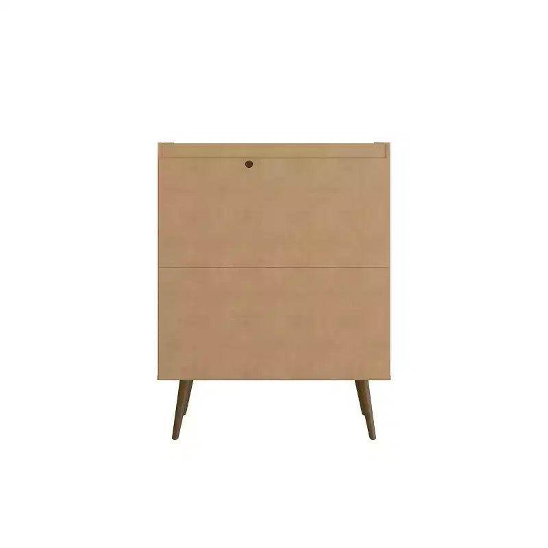 45.5 Bogart Mid-Century Modern 4 Shelf Accent Cabinet - Manhattan Comfort