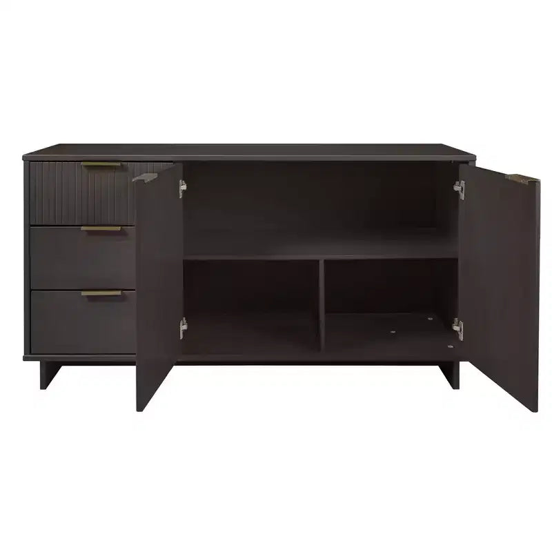 55.07 Granville Modern 3 Drawer Sideboard - Manhattan Comfort