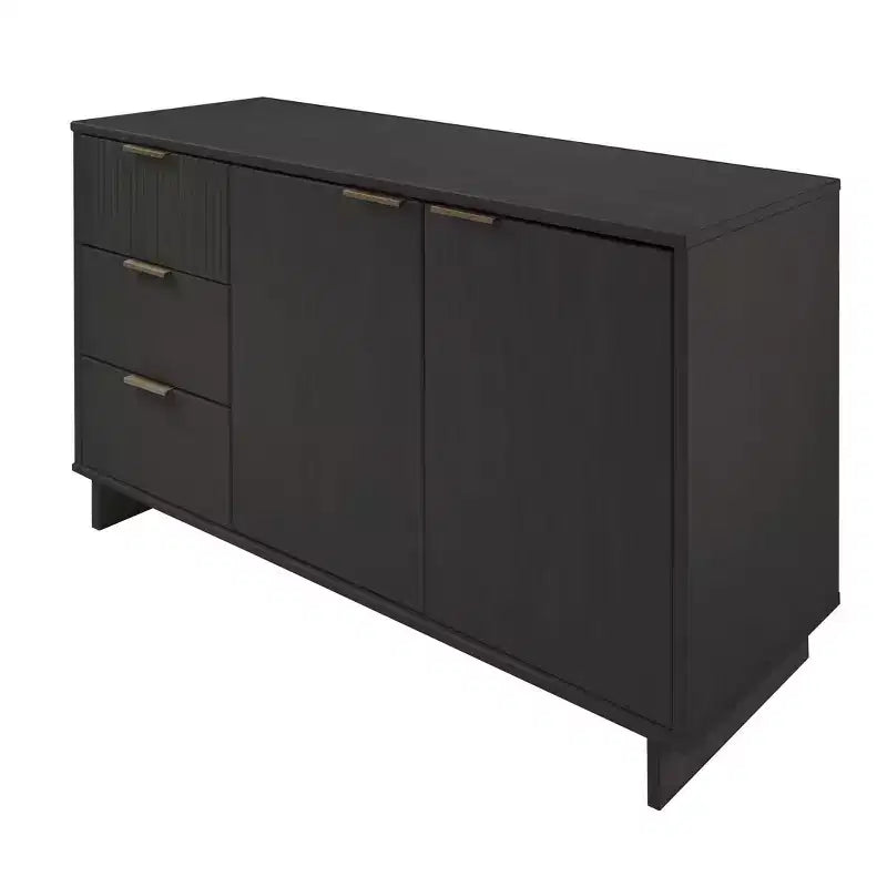 55.07 Granville Modern 3 Drawer Sideboard - Manhattan Comfort