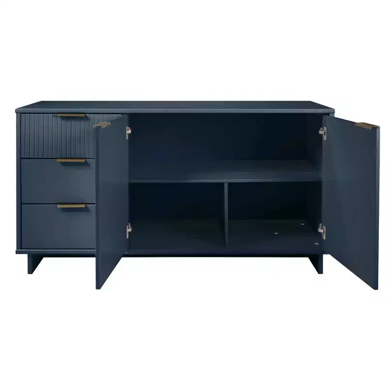 55.07 Granville Modern 3 Drawer Sideboard - Manhattan Comfort