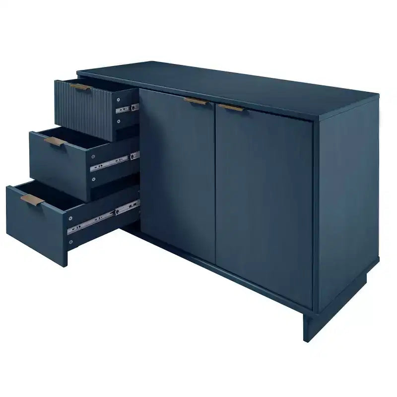 55.07 Granville Modern 3 Drawer Sideboard - Manhattan Comfort