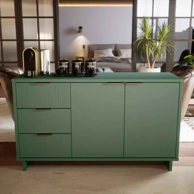 55.07 Granville Modern 3 Drawer Sideboard - Manhattan Comfort