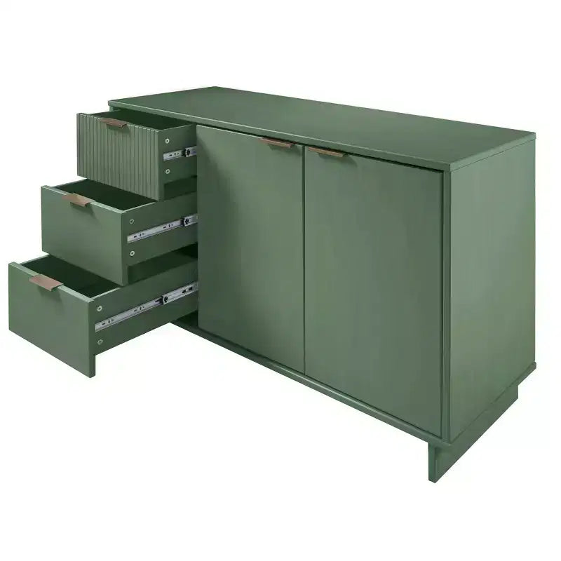55.07 Granville Modern 3 Drawer Sideboard - Manhattan Comfort