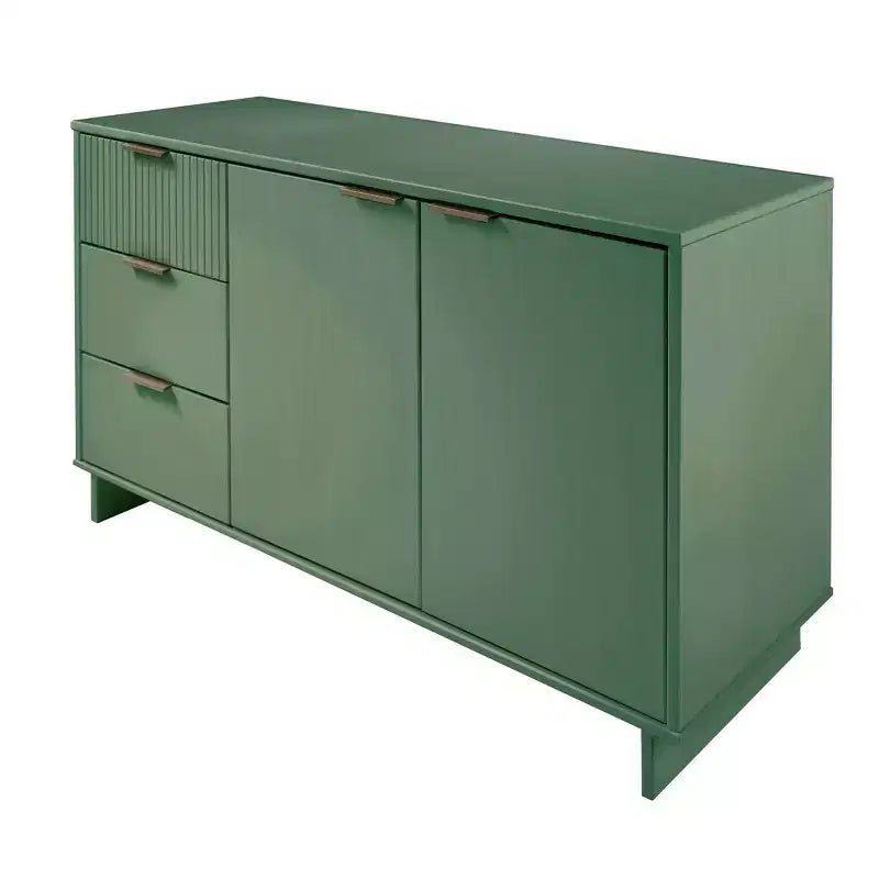55.07 Granville Modern 3 Drawer Sideboard - Manhattan Comfort