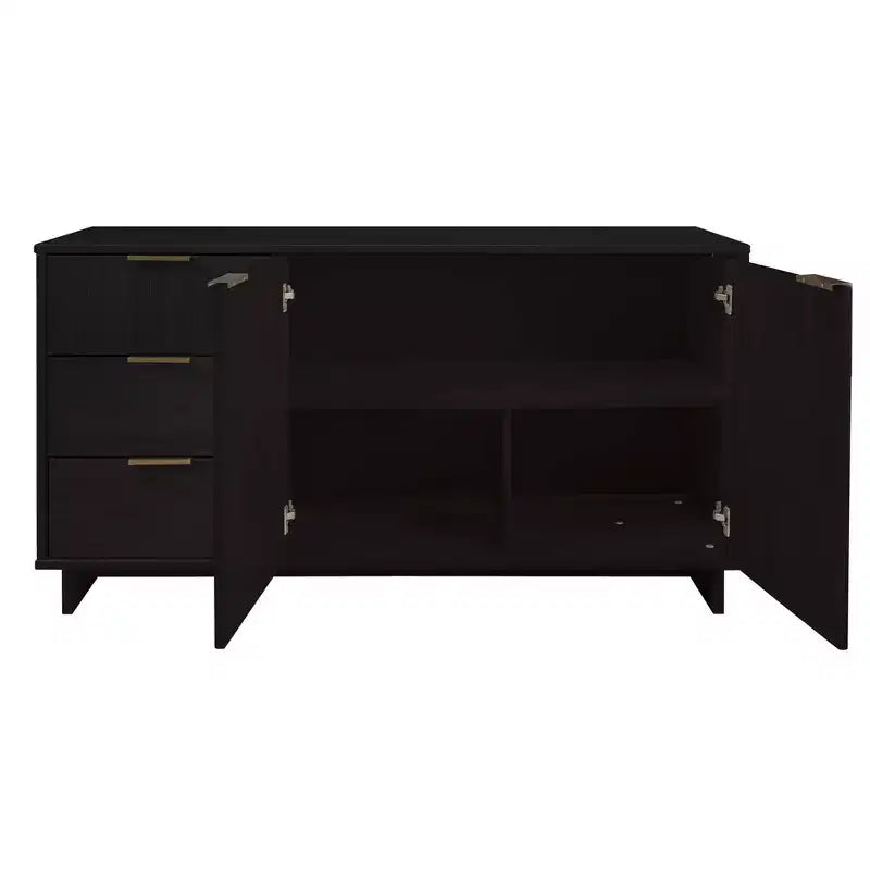 55.07 Granville Modern 3 Drawer Sideboard - Manhattan Comfort