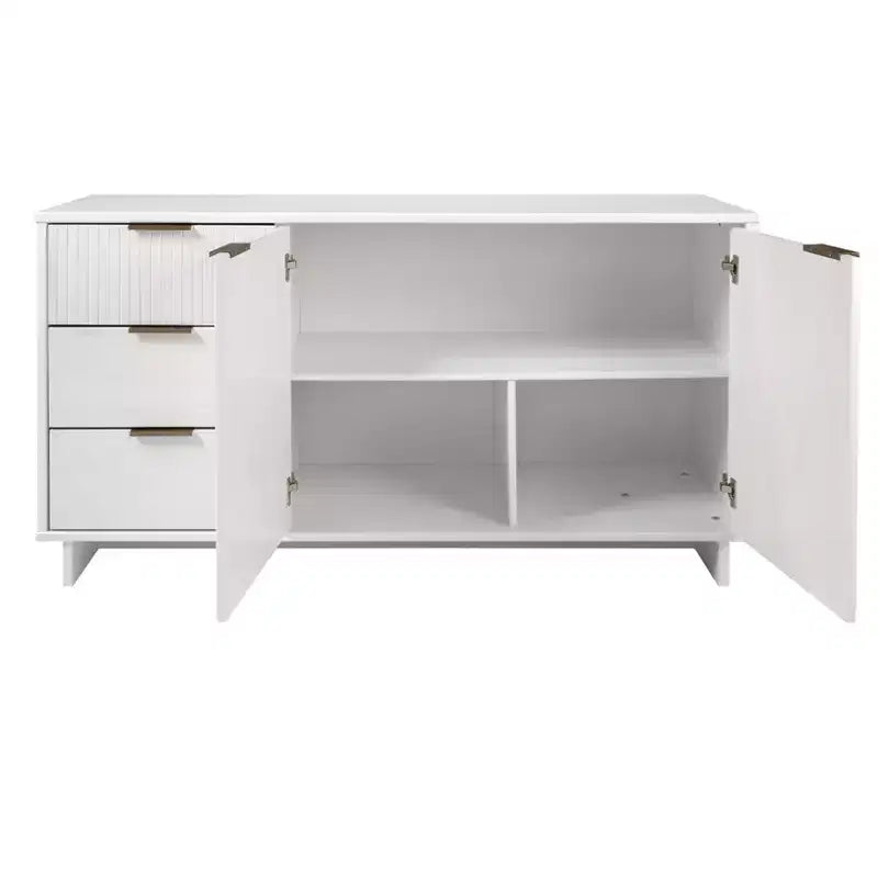 55.07 Granville Modern 3 Drawer Sideboard - Manhattan Comfort