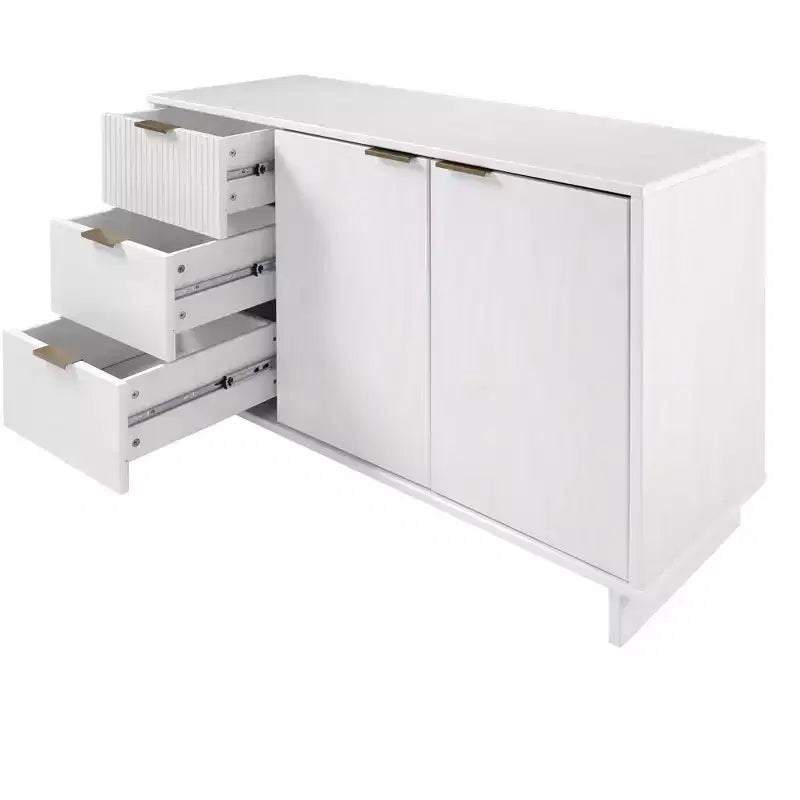 55.07 Granville Modern 3 Drawer Sideboard - Manhattan Comfort