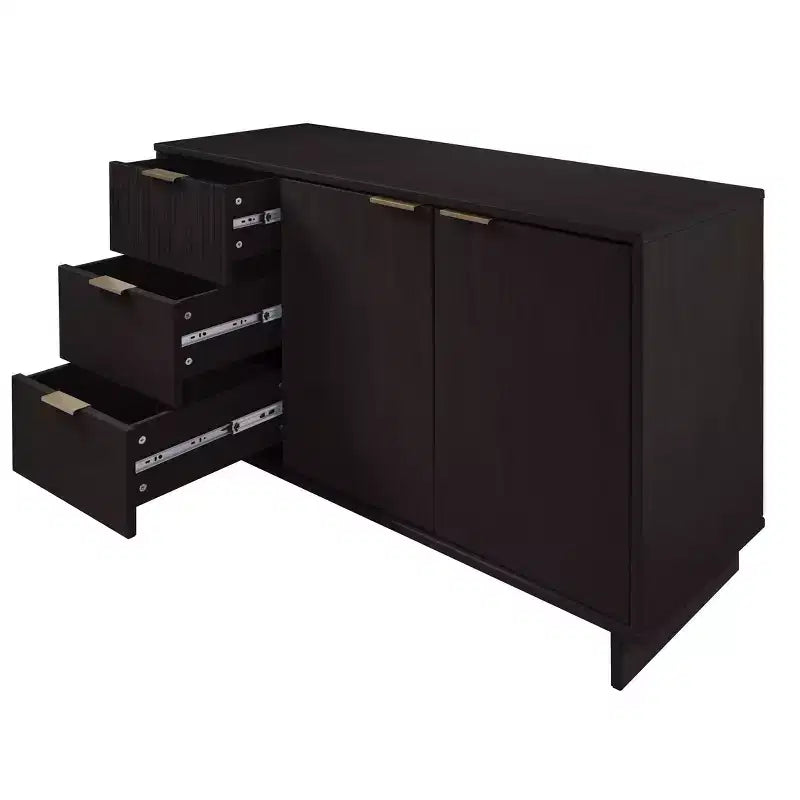 55.07 Granville Modern 3 Drawer Sideboard - Manhattan Comfort