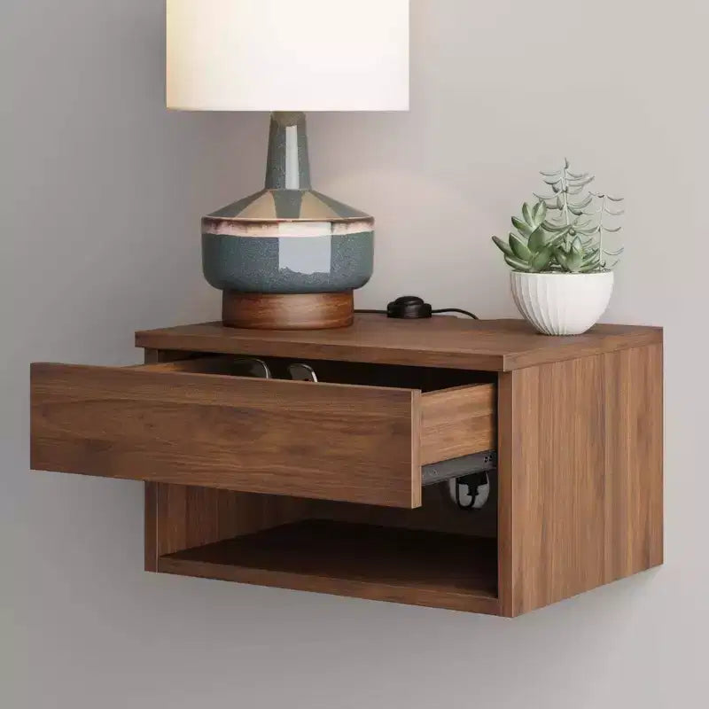 Étagère Murale Jackson avec Table d'Appoint - Nathan James