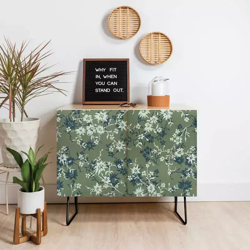 Wagner Campelo Florada Credenza - Deny Designs