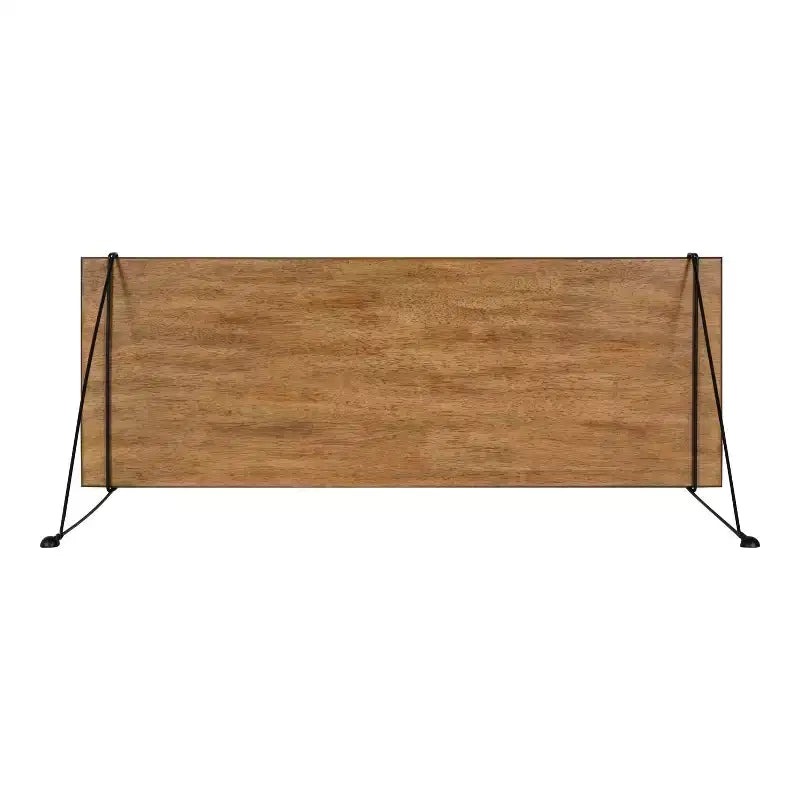 Kate and Laurel Vista Wall Mounted Wooden Desk Shelf