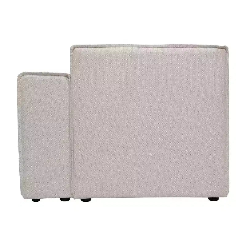 Fauteuil d'angle droit modulable Emma et Oliver avec accoudoir