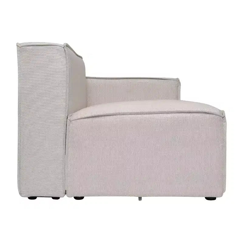 Merrick Lane Modular Right Side Chair with Arm Rest