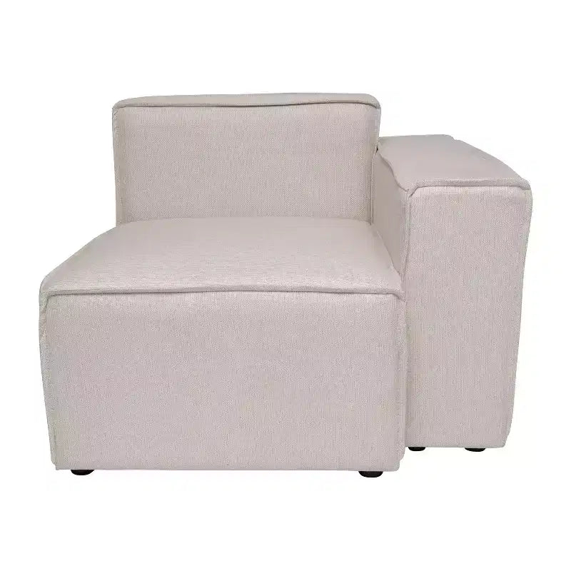Merrick Lane Modular Right Side Chair with Arm Rest