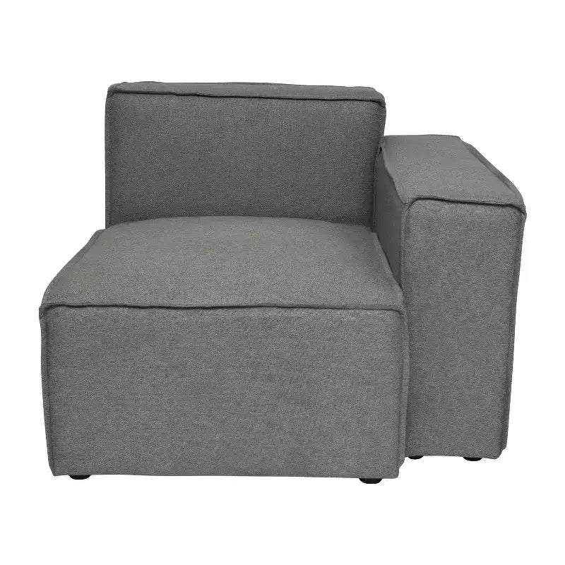 Merrick Lane Modular Right Side Chair with Arm Rest