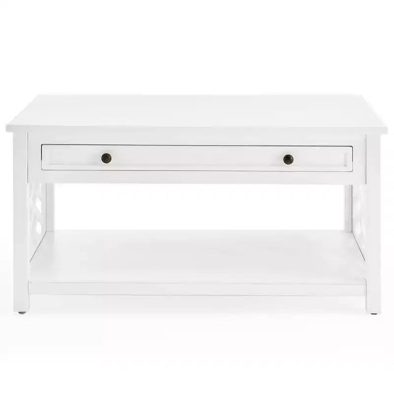36" Middlebury Wood Coffee Table with Drawer - Alaterre Furniture