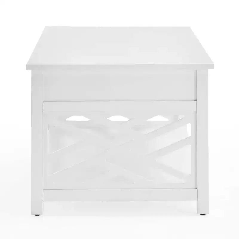 36" Middlebury Wood Coffee Table with Drawer - Alaterre Furniture