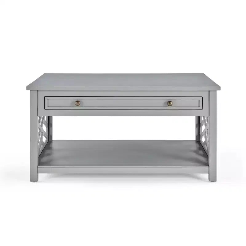 36" Middlebury Wood Coffee Table with Drawer - Alaterre Furniture