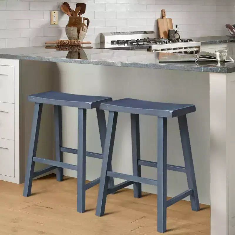 Davis Saddle Seat Counter Height Stool - International Concepts