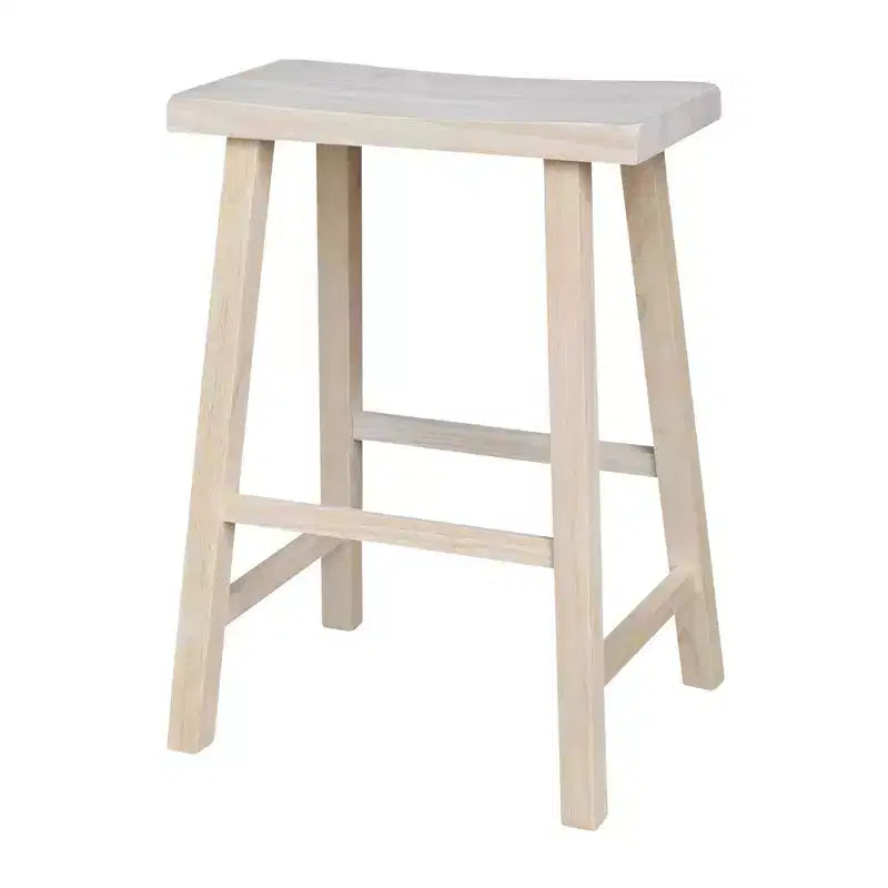Davis Saddle Seat Counter Height Stool - International Concepts