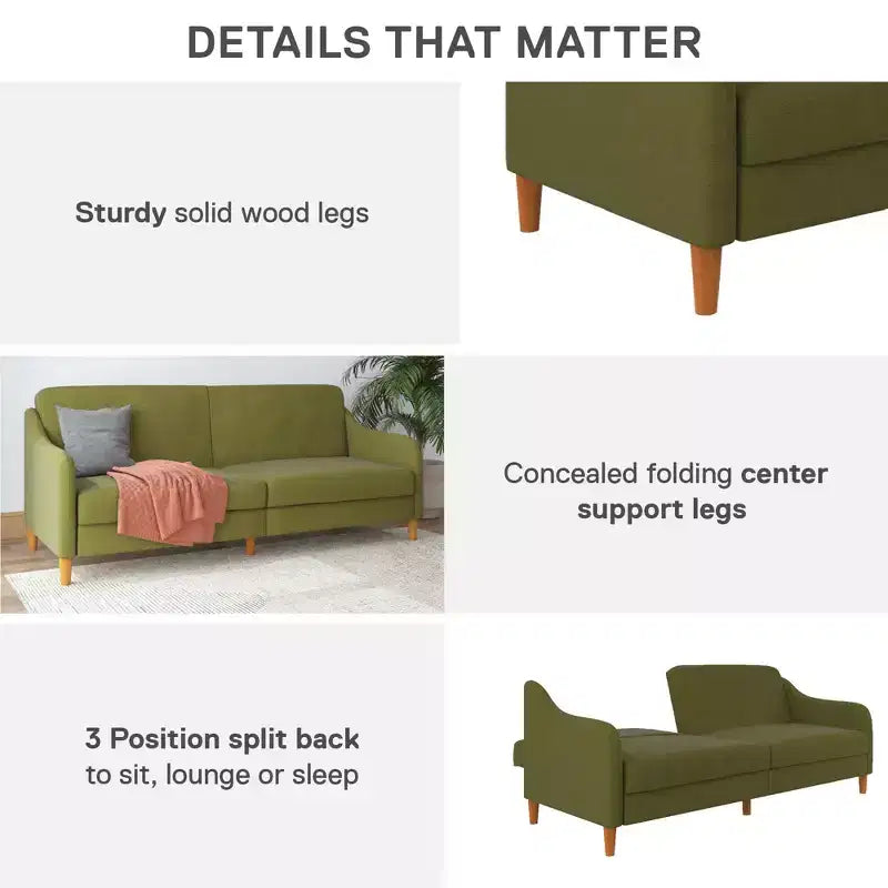 DHP Jasper Coil Futon